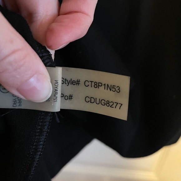 Calvin Klein Black Dress. Size 6P. - Picture 5 of 11